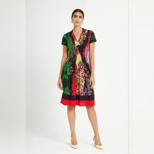 Anthropologie Ranna Gill Pleated Dress